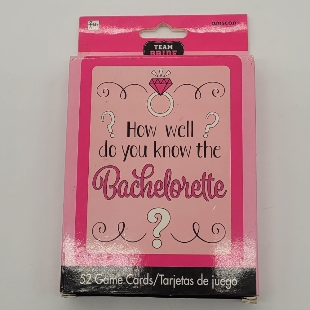 Team Bride How Well Do You Know the Bachelorette? Bachelorette Party Game
